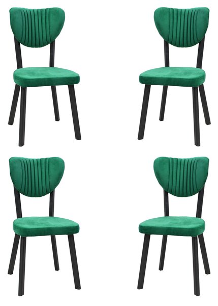 Set 4 Scaune Elite Verde