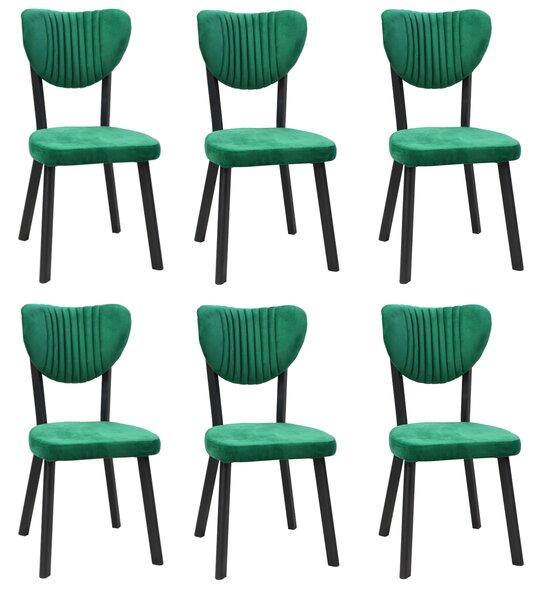 Set 6 Scaune Elite Verde
