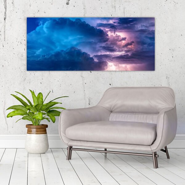 Tablou cu nori (120x50 cm)