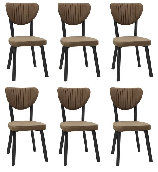 Set 6 Scaune Elite Maro