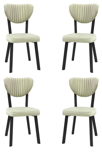 Set 4 Scaune Elite Grej