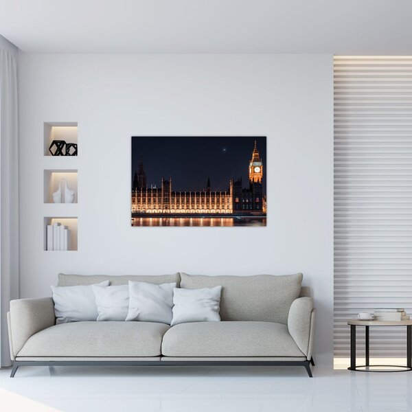 Tablou cu Big Ben din Londra (90x60 cm)
