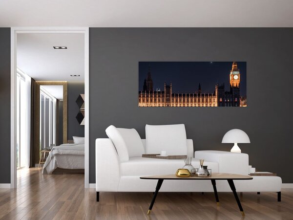 Tablou cu Big Ben din Londra (120x50 cm)