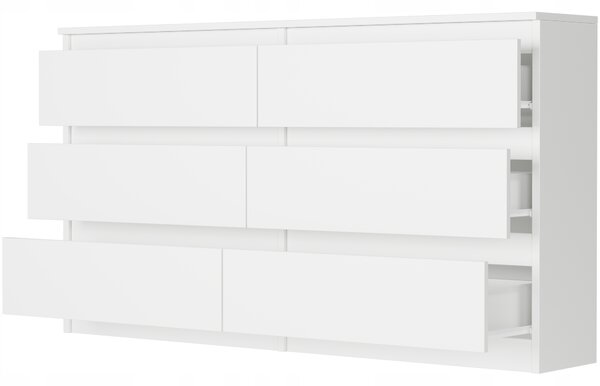Comodă Rigta (alb). Promo -13%. 1151456