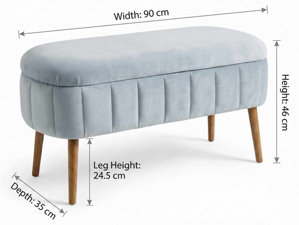 Taburete Oskia (gri). Promo -18%. 1157891