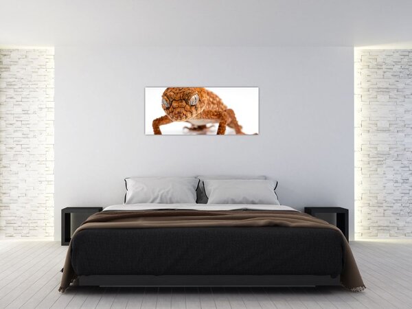 Tablou cu șopârlă (120x50 cm)