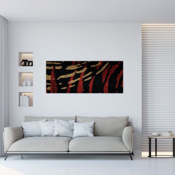 Tablou cu abstracție (120x50 cm)