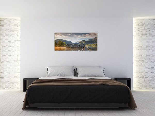 Tablou cu lac (120x50 cm)