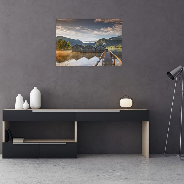 Tablou cu lac (70x50 cm)