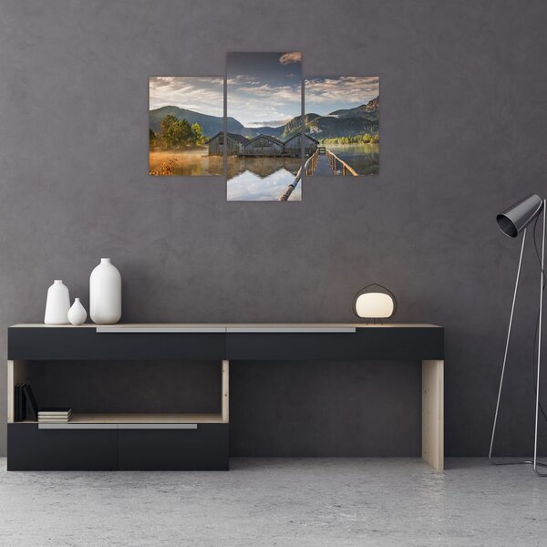 Tablou cu lac (90x60 cm)