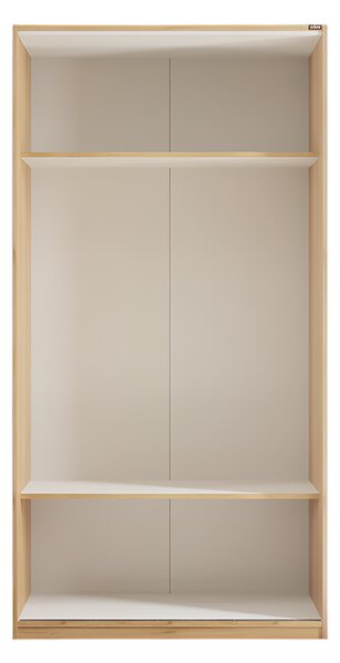 Dulap Haine Adore Slide Compact, 2 usi glisante, 94x182x52 cm