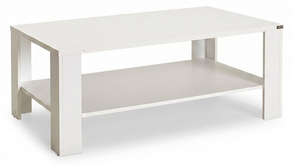 Masuta Cafea Rectangular Adore Living, Alb - Maro, 110x42x65 cm
