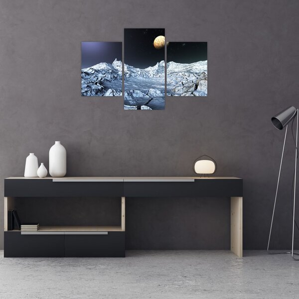 Tablou cu sat (90x60 cm)