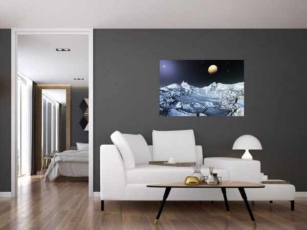 Tablou cu sat (90x60 cm)