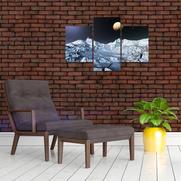Tablou cu sat (90x60 cm)