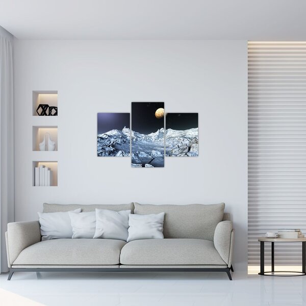 Tablou cu sat (90x60 cm)