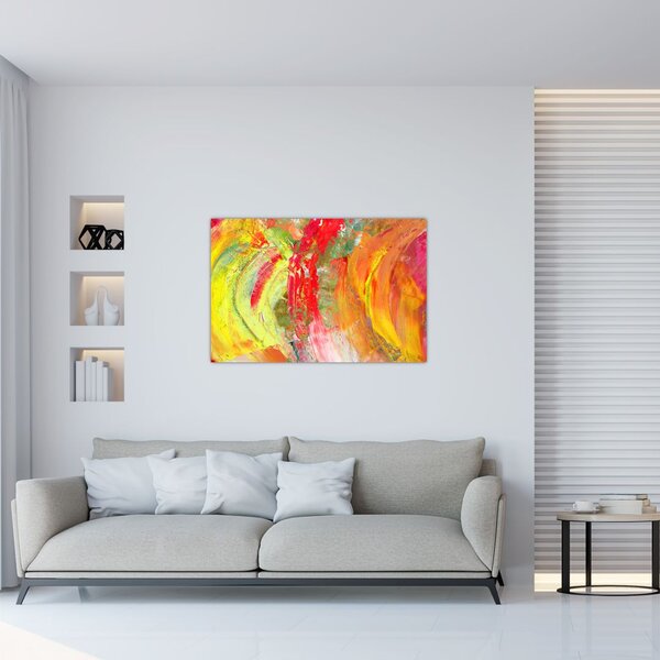 Tablou cu abstracție- pictura (90x60 cm)