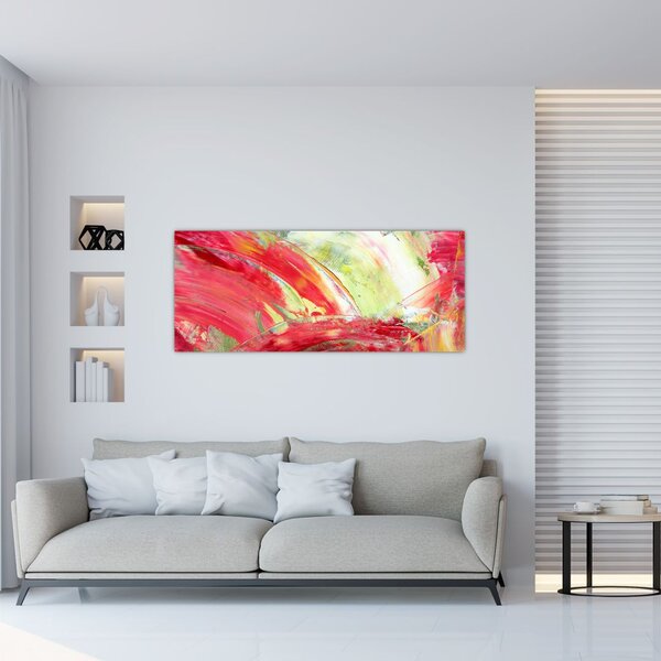 Tablou cu abstracție - pictura (120x50 cm)
