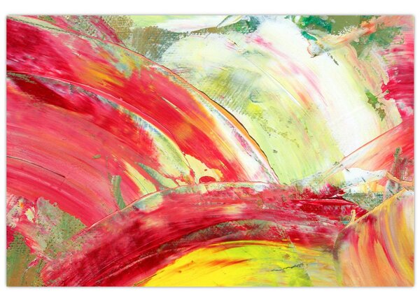 Tablou cu abstracție - pictura (90x60 cm)