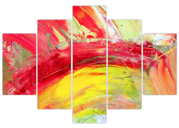 Tablou cu abstracție - pictura (150x105 cm)