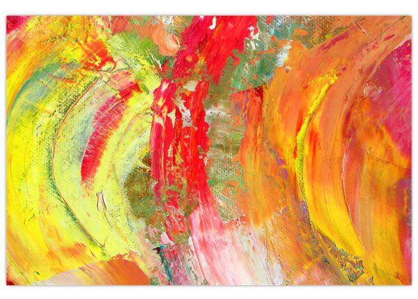 Tablou cu abstracție- pictura (90x60 cm)