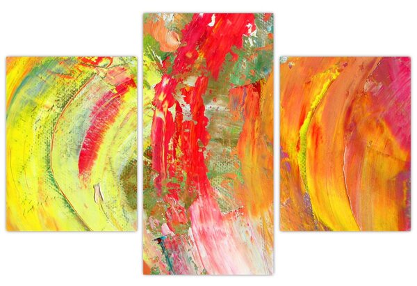 Tablou cu abstracție- pictura (90x60 cm)