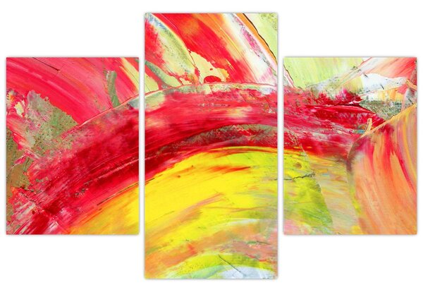 Tablou cu abstracție - pictura (90x60 cm)
