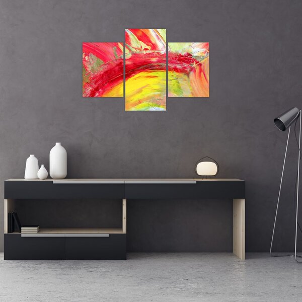 Tablou cu abstracție - pictura (90x60 cm)