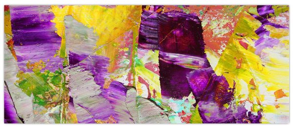 Tablou cu abstracție - pictura (120x50 cm)