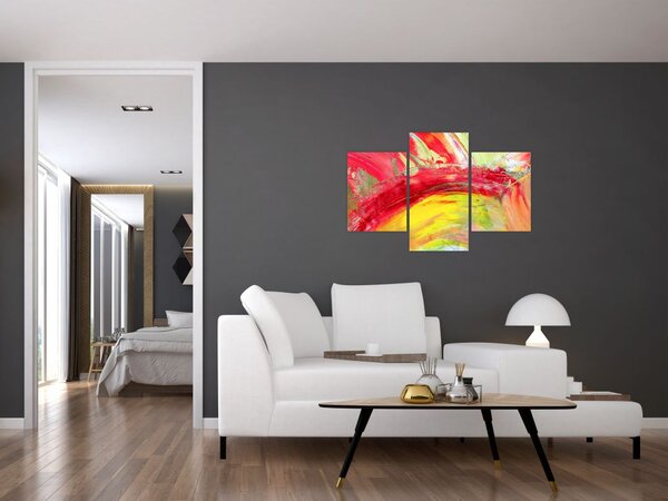 Tablou cu abstracție - pictura (90x60 cm)