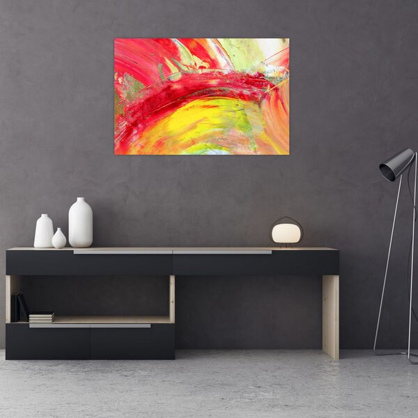 Tablou cu abstracție - pictura (90x60 cm)