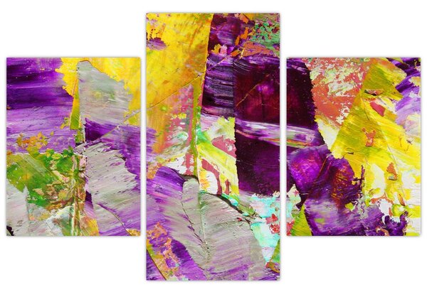 Tablou cu abstracție - pictura (90x60 cm)
