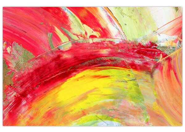 Tablou cu abstracție - pictura (90x60 cm)