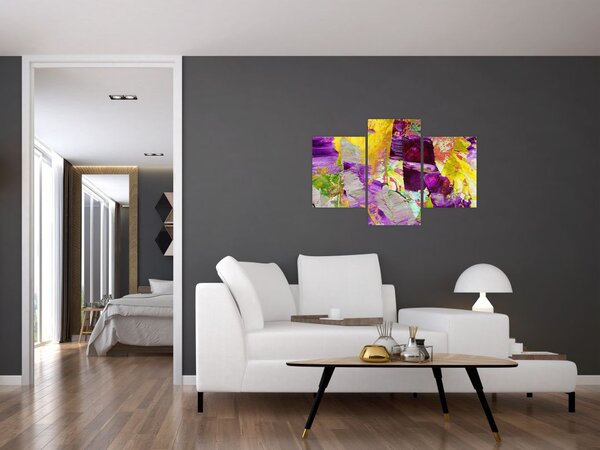 Tablou cu abstracție - pictura (90x60 cm)