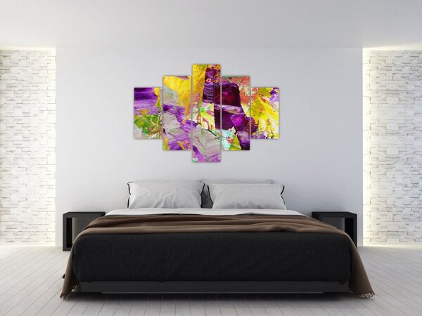 Tablou cu abstracție - pictura (150x105 cm)