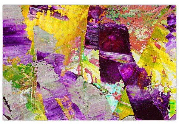 Tablou cu abstracție - pictura (90x60 cm)
