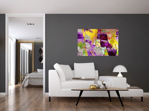Tablou cu abstracție - pictura (90x60 cm)