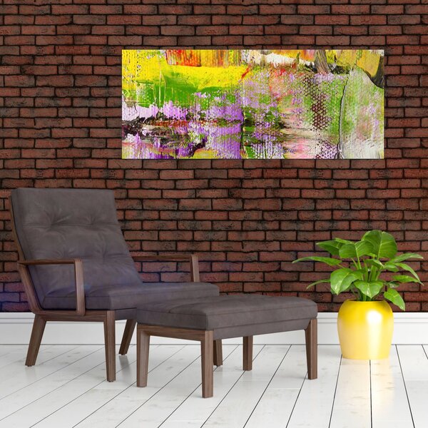 Tablou cu abstracție - pictura (120x50 cm)