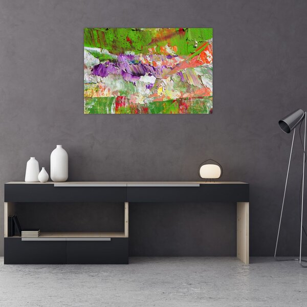 Tablou cu abstracție - pictura (90x60 cm)