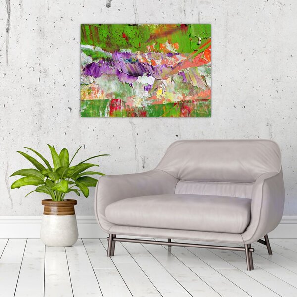 Tablou cu abstracție - pictura (70x50 cm)