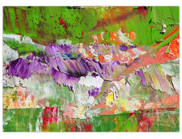 Tablou cu abstracție - pictura (70x50 cm)