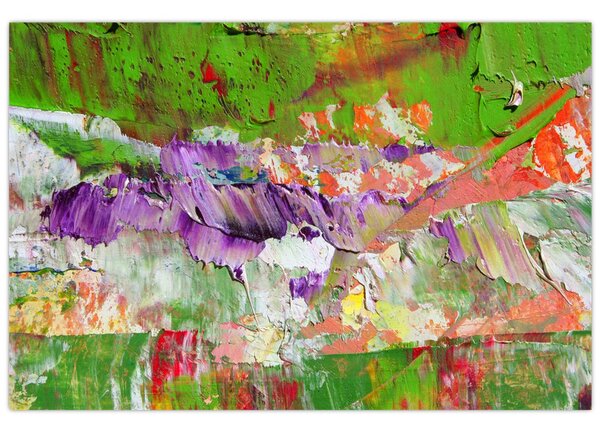 Tablou cu abstracție - pictura (90x60 cm)