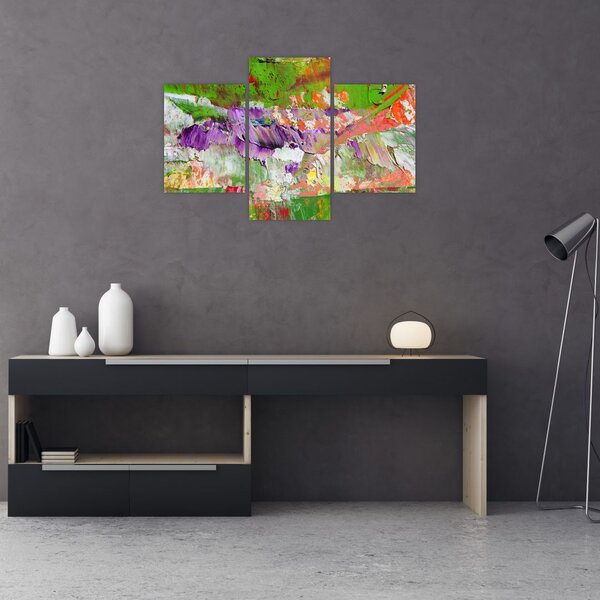 Tablou cu abstracție - pictura (90x60 cm)