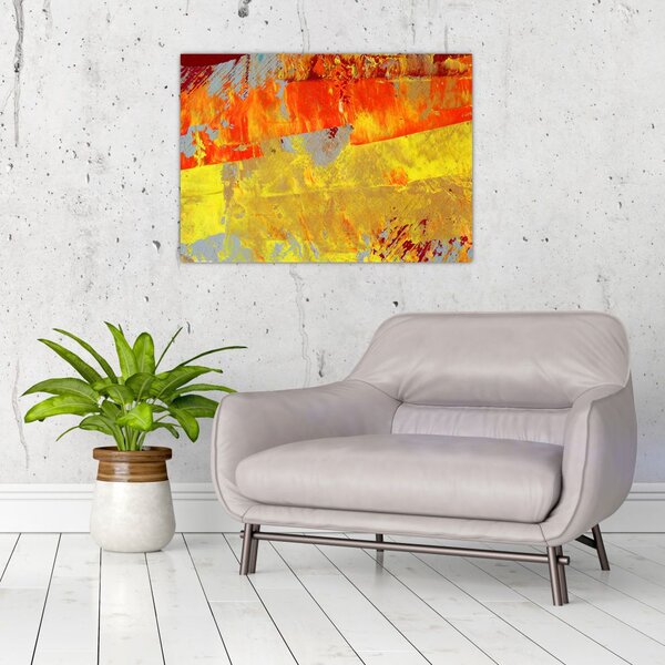 Tablou cu abstracție - pictura (70x50 cm)