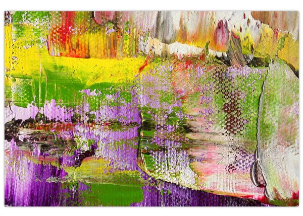 Tablou cu abstracție - pictura (90x60 cm)