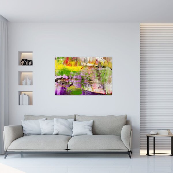 Tablou cu abstracție - pictura (90x60 cm)