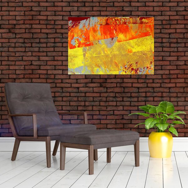 Tablou cu abstracție - pictura (90x60 cm)