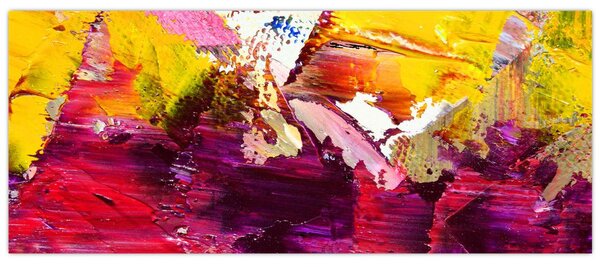 Tablou cu abstracție - pictura (120x50 cm)
