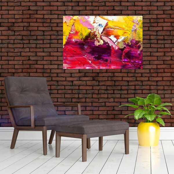 Tablou cu abstracție - pictura (90x60 cm)