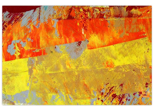 Tablou cu abstracție - pictura (90x60 cm)
